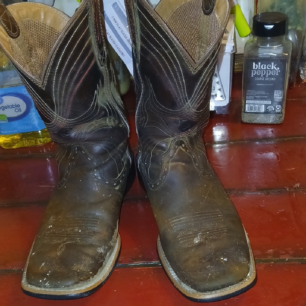 Ariat Brown Leather Men's Boots